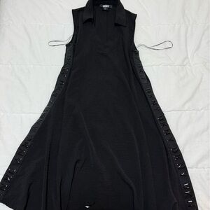 DKNY Black Sleeveless Dress